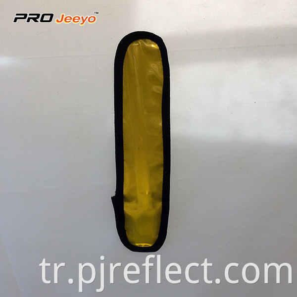 Reflective Elastic Yellow Pvc Safety Led Flashlight Armband Wb Kou002